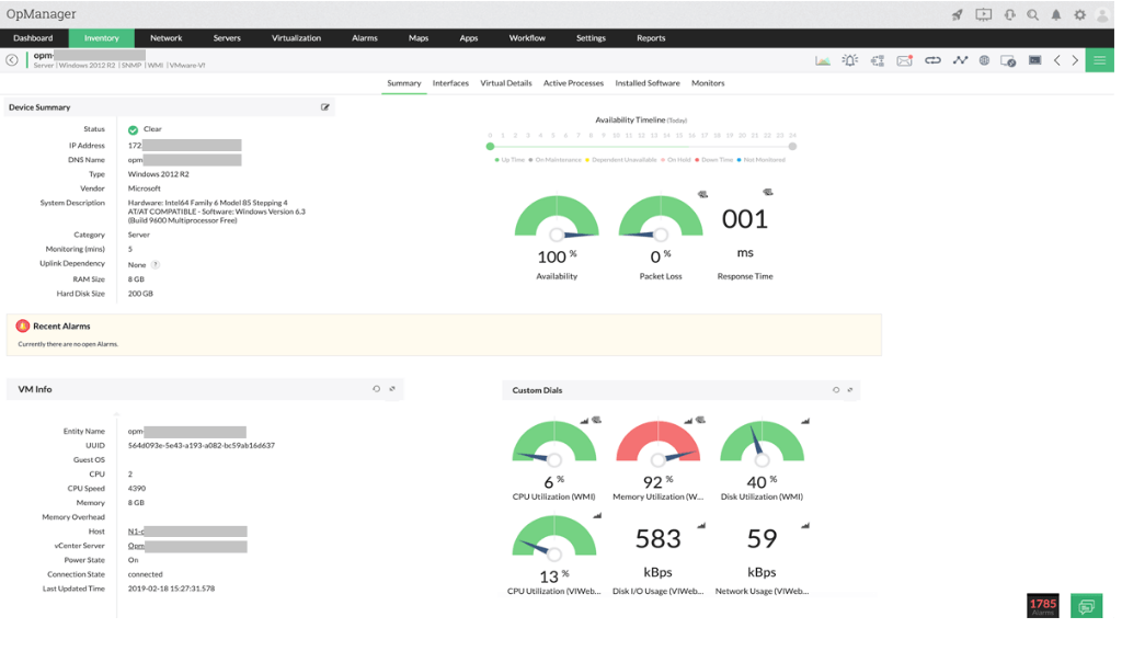 ManageEngine OpManager