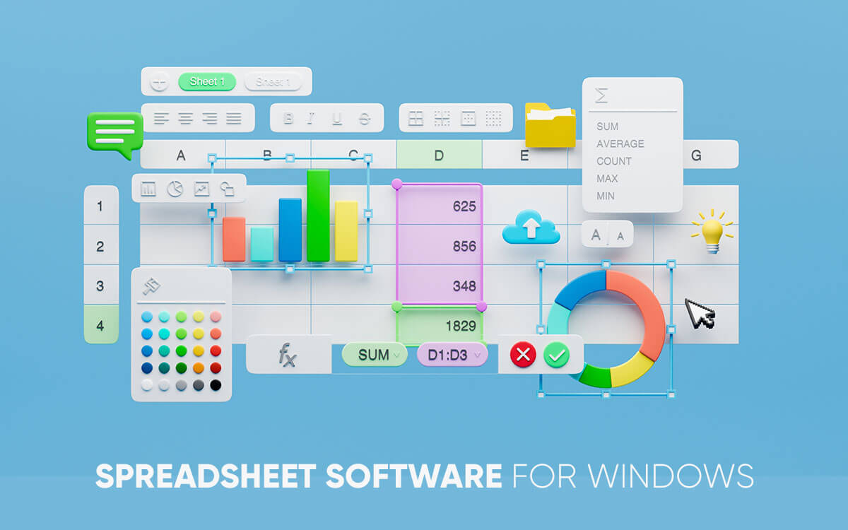 Best spreadsheet software for Windows