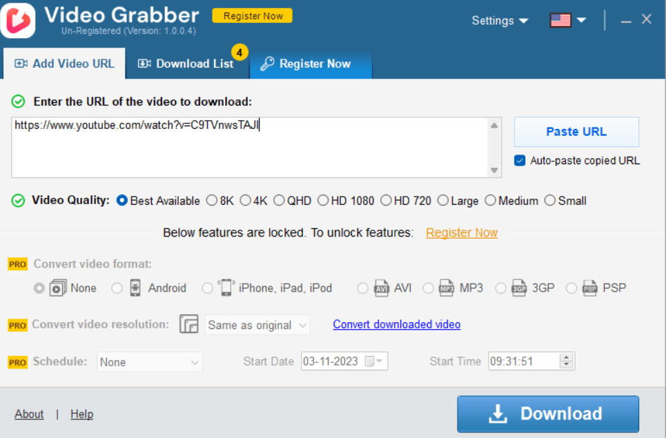 Auslogics Video Grabber 