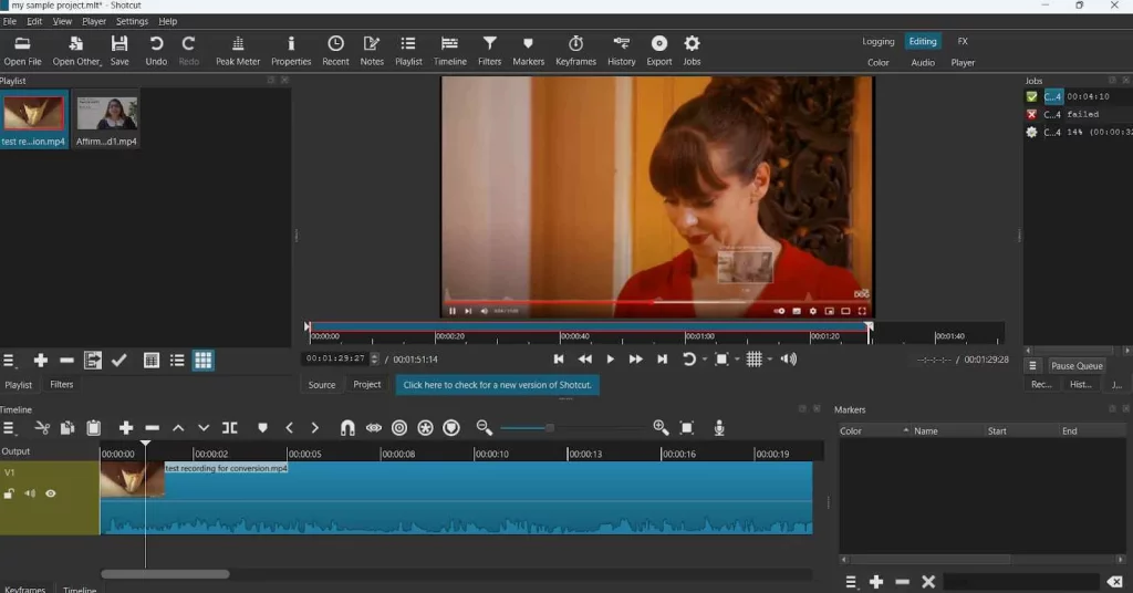 shotcut video editor download