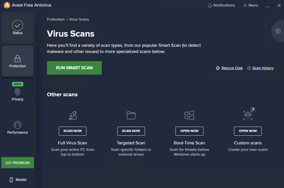 Avast Free Antivirus