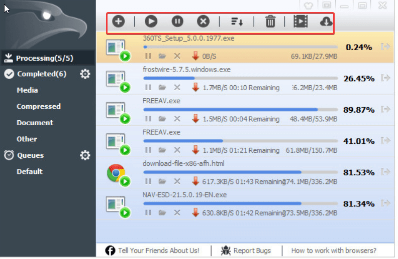 EagleGet Download Manager