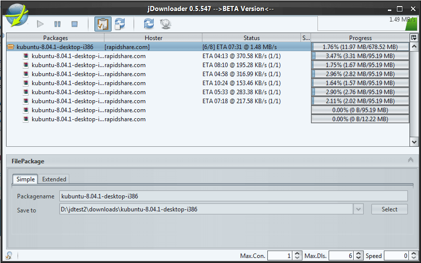 JDownloader