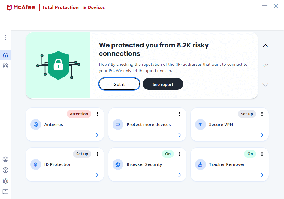 McAfee Total Protection