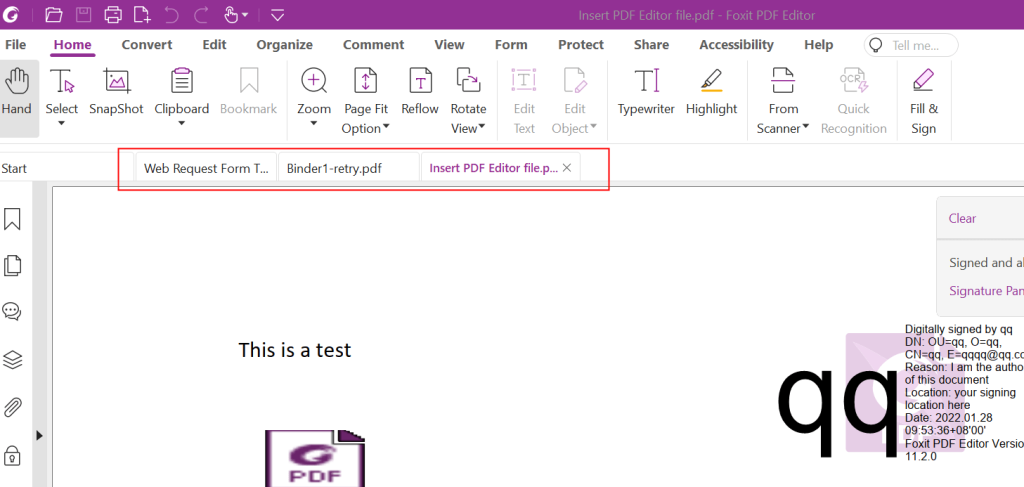 Foxit PDF Editor