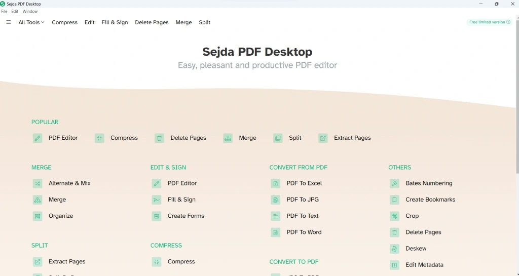 Sejda-PDF